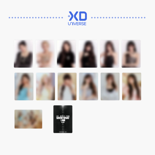 [PREORDER] IVE WORLD TOUR 'SHOW WHAT I AM' IN JAPAN OFFICIAL MERCHANDISE - RANDOM TRADING CARD