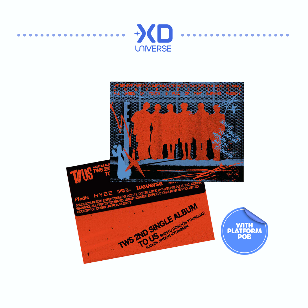 [PREORDER DEADLINE 30/10] TWS 2nd Single Album ‘TO US’ - WEVERSE ALBUM ver.