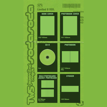 [PREORDER] TWS Japan 2nd Single [SODA SODA] - Limited B