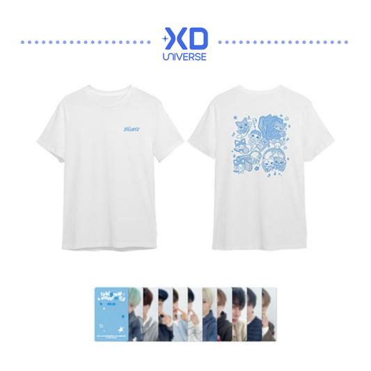 [PREORDER] xikers <2nd FANMEETING : road𝓨 map to univer𝓍ity> Official MD - T-SHIRT
