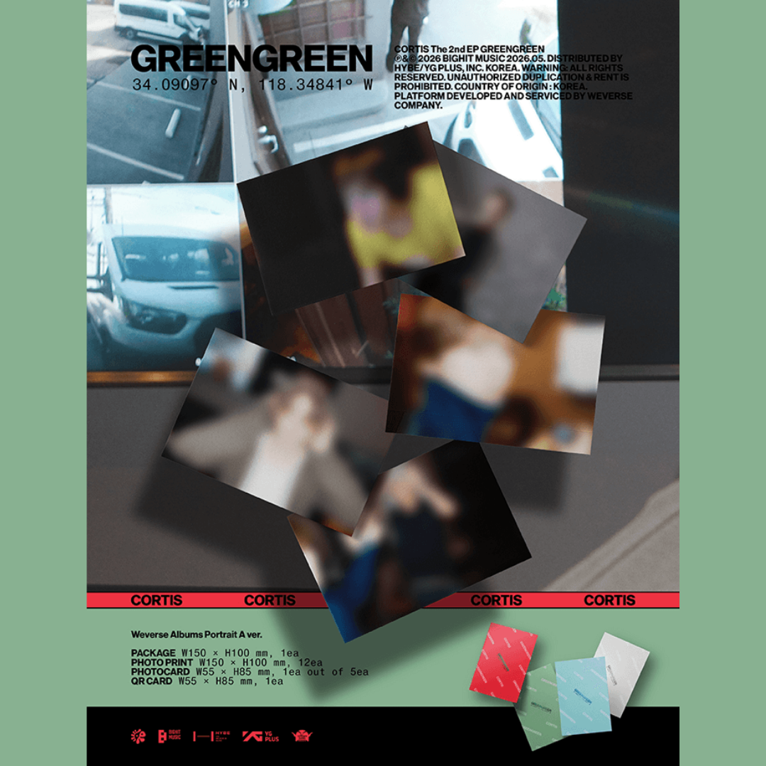 [PREORDER DEADLINE 1/5] CORTIS The 2nd EP [GREENGREEN] - WEVERSE ALBUMS VER.