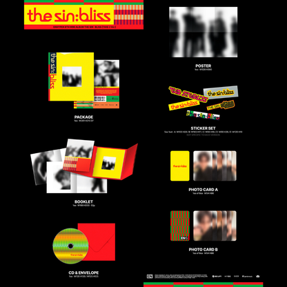 [PREORDER DEADLINE 18/8] ENHYPEN THE SIN : BLISS ALBUM - Standard Ver.