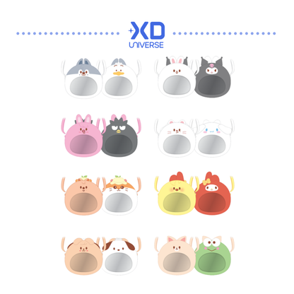 [PREORDER DEADLINE 22/6] SKZOO X SANRIO CHARACTERS MERCH - PLUSH PVC CROSS BAG