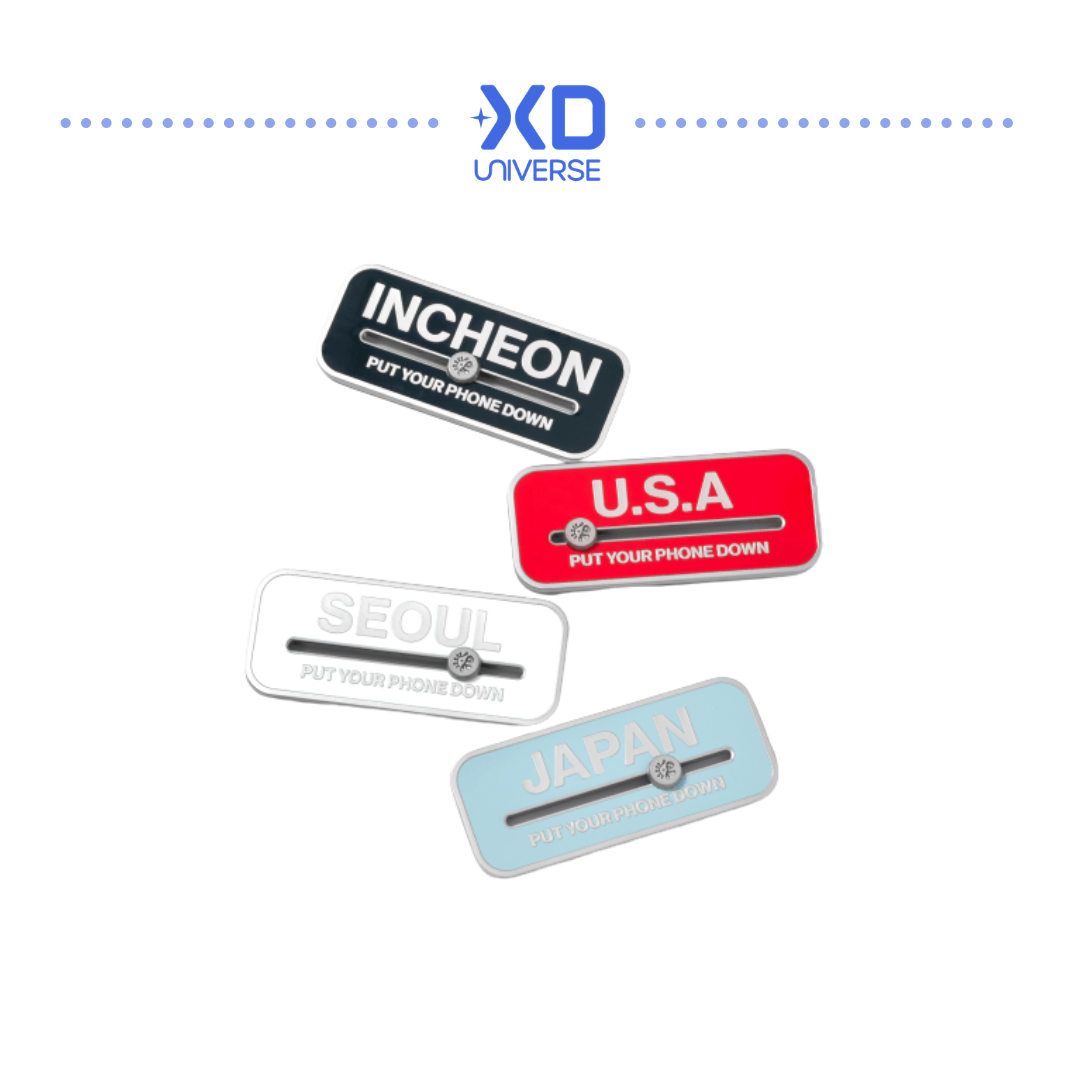 [PREORDER DEADLINE 15/9] CORTIS TOUR <PUT YOUR PHONE DOWN> OFFICIAL MERCH - Tour Badge