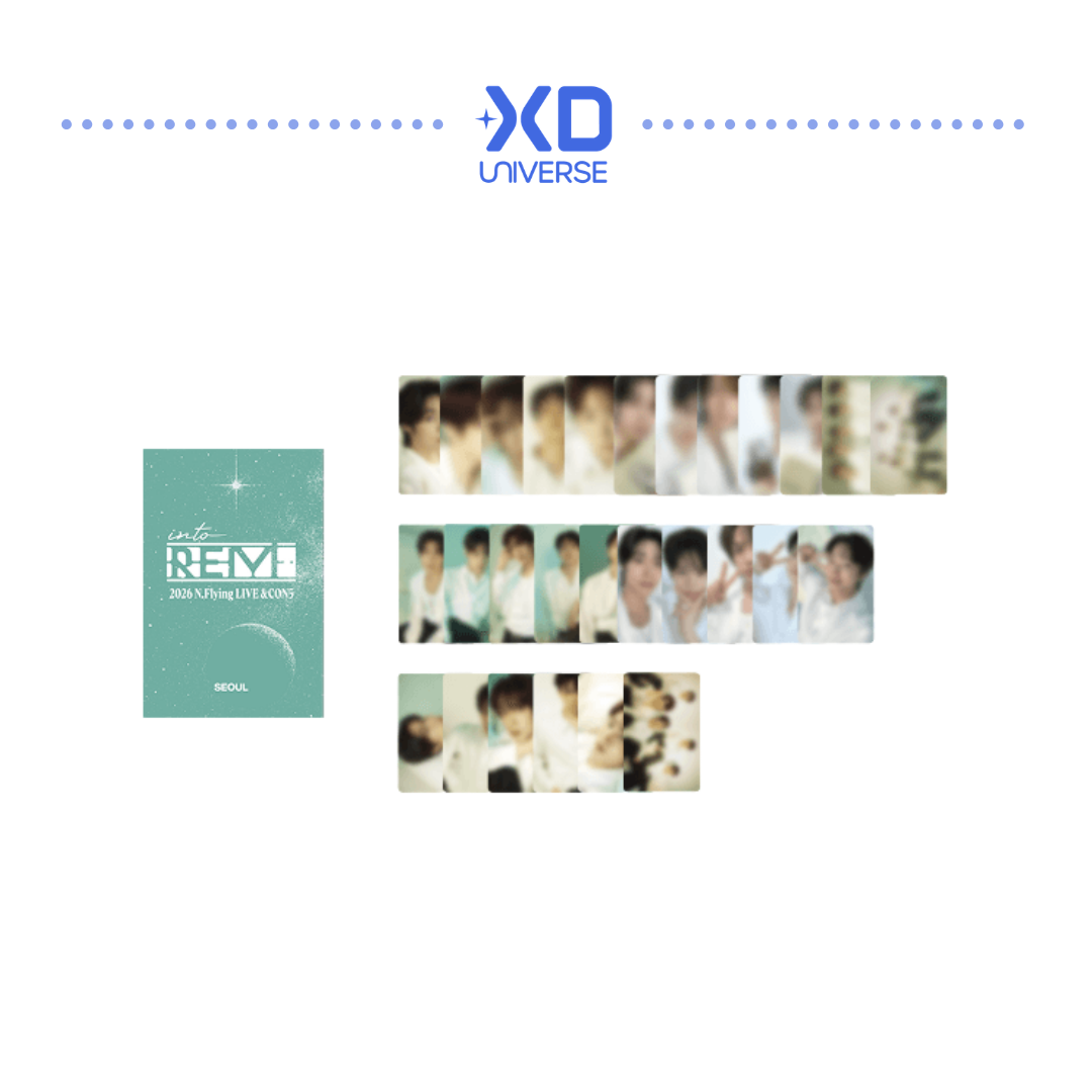 [PREORDER] N.Flying LIVE ‘&CON5 : into REM’ Official Merchandise - Random Trading Photocard Set [SEOUL]