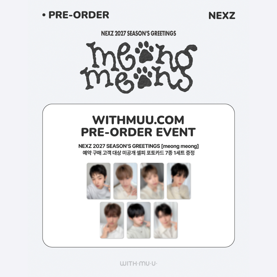 [PREORDER DEADLINE 12/10] NEXZ 2027 Season's Greetings [meong meong]