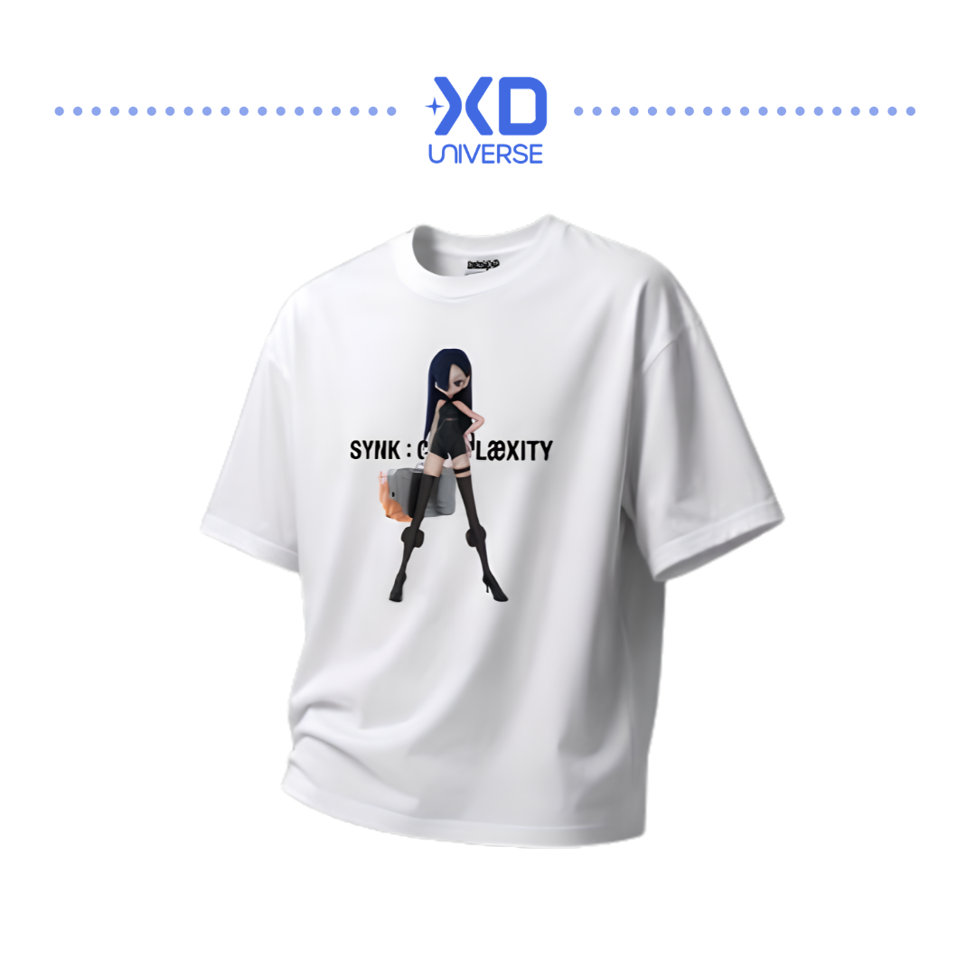 [PREORDER DEADLINE 11/8] aespa LIVE TOUR -SYNK : COMPLaeXITY OFFICIAL MERCHANDISE - T-Shirt