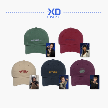 [PREORDER DEADLINE 10/10] ALLDAY PROJECT The 2nd EP Album ‘CRASH’ OFFICIAL MERCH - Ball Cap Set