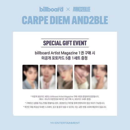 [PREORDER DEADLINE 4/9] AND2BLE Billboard Korea Artist Magazine