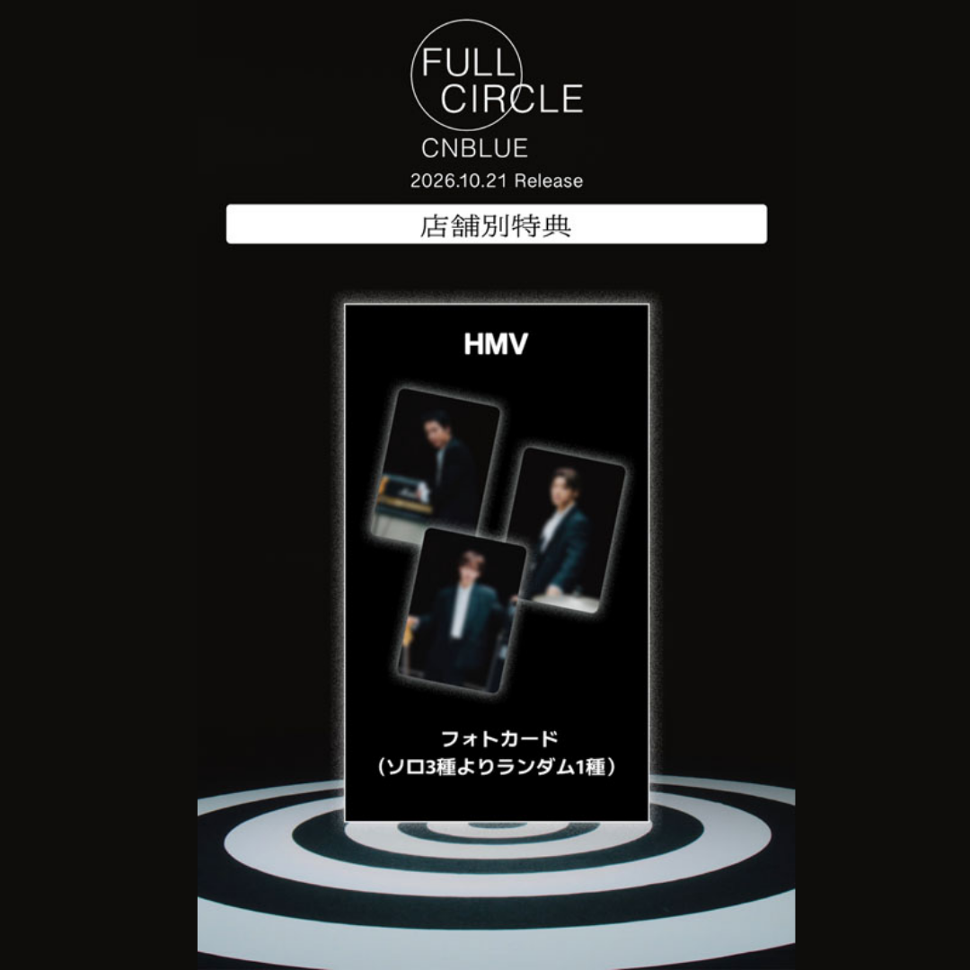 [PREORDER DEADLINE 16/10] CNBLUE 8th Full Album 'FULL CIRCLE' - First Press Limited Edition
