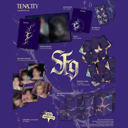 [PREORDER DEADLINE 23/8] SF9 2nd Album [TENACITY] - TENACITY VER.