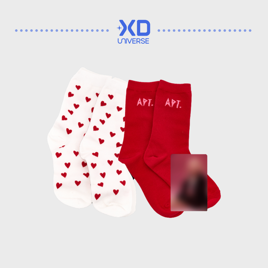 [PREORDER] ROSÉ ‘rosie’ OFFICIAL MERCH - APT. SOCKS SET