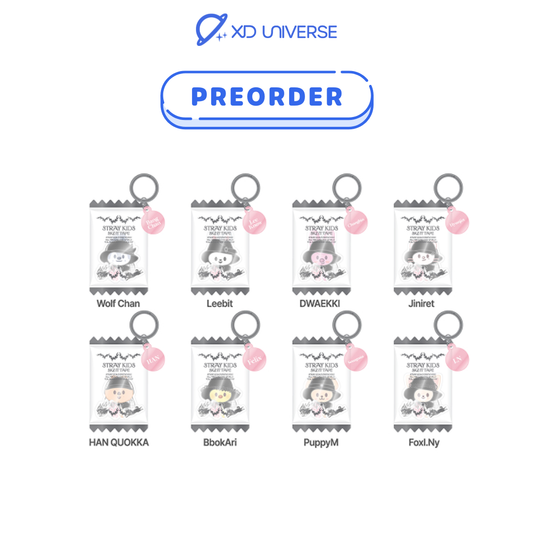 [PREORDER] Stray Kids "DO IT" POP-UP STORE OFFICIAL MERCH - SKZOO SHAKER KEYRING