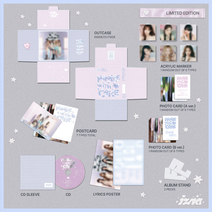 [PREORDER DEADLINE 31/8] izna JAPAN 1st MINI ALBUM『HANDLE WITH CARE』- Limited Edition