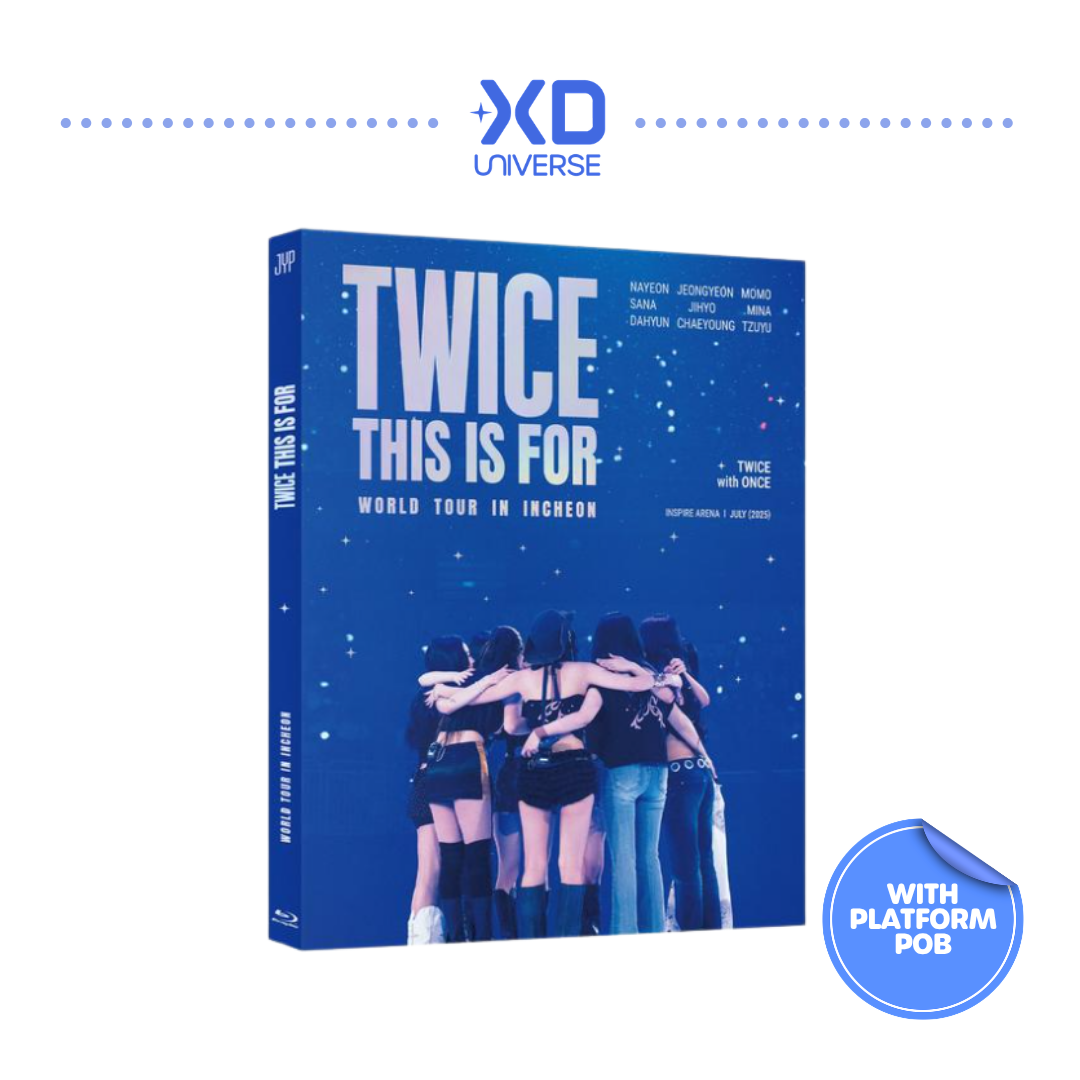 [PREORDER DEADLINE 10/8] TWICE <THIS IS FOR> WORLD TOUR IN INCHEON Blu-ray