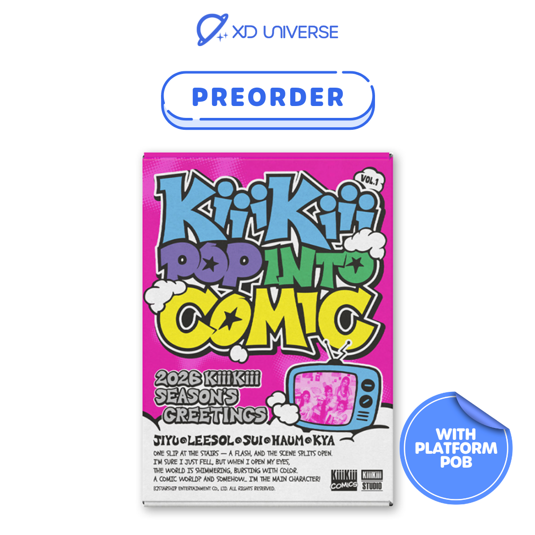 [PREORDER] KiiKii - 2026 SEASON'S GREETINGS [KiiiKiii POP INTO COMIC]