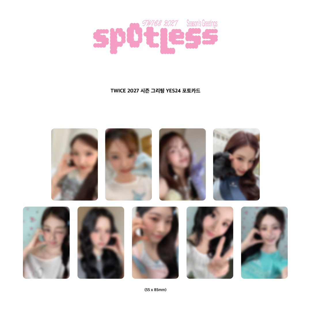 [PREORDER DEADLINE 12/10] TWICE 2027 Season's Greetings [Spotless]