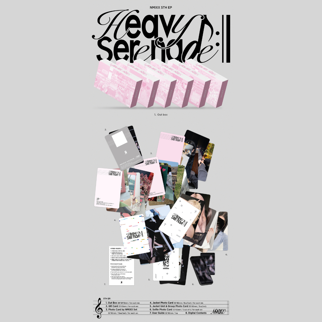 NMIXX 5th EP 'Heavy Serenade' - Platform Album POCAALBUM Ver.