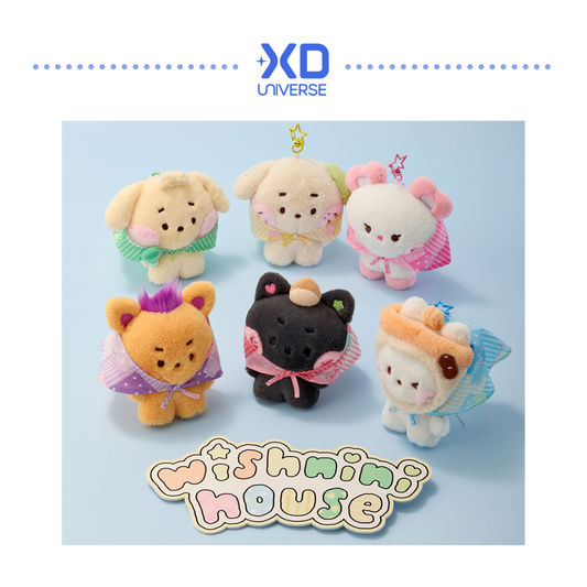[PREORDER DEADLINE 27/5] NCT WISH wishnini house - Scarf Plush Keyring