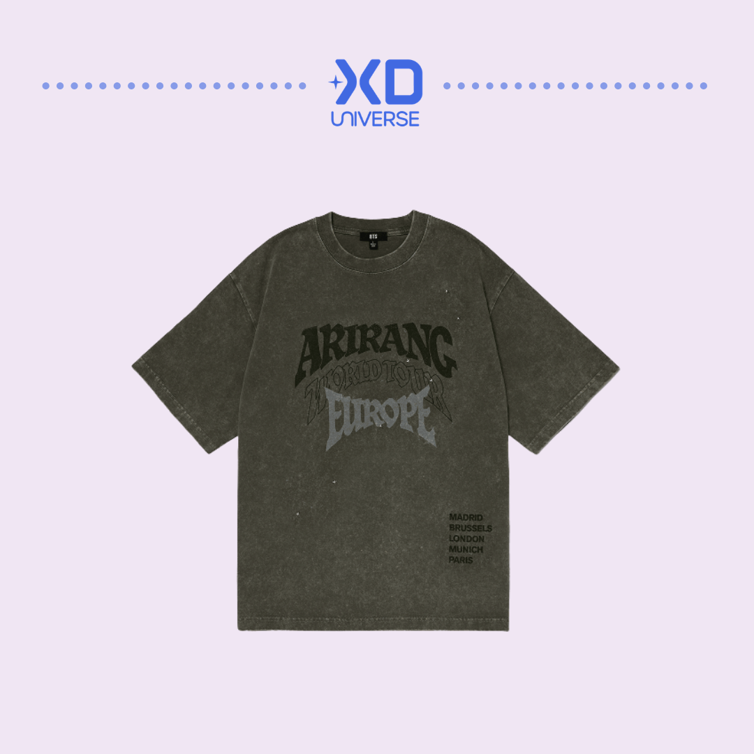 [PREORDER DEADLINE 24/6] BTS WORLD TOUR ‘ARIRANG’ Official Merch - S/S T-Shirt (Europe)