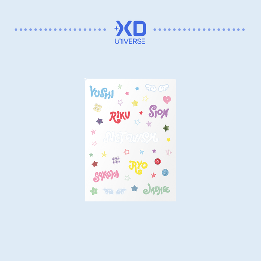 [PREORDER] NCT WISH 'a-nation 2026' Merchandise - Tattoo Sticker