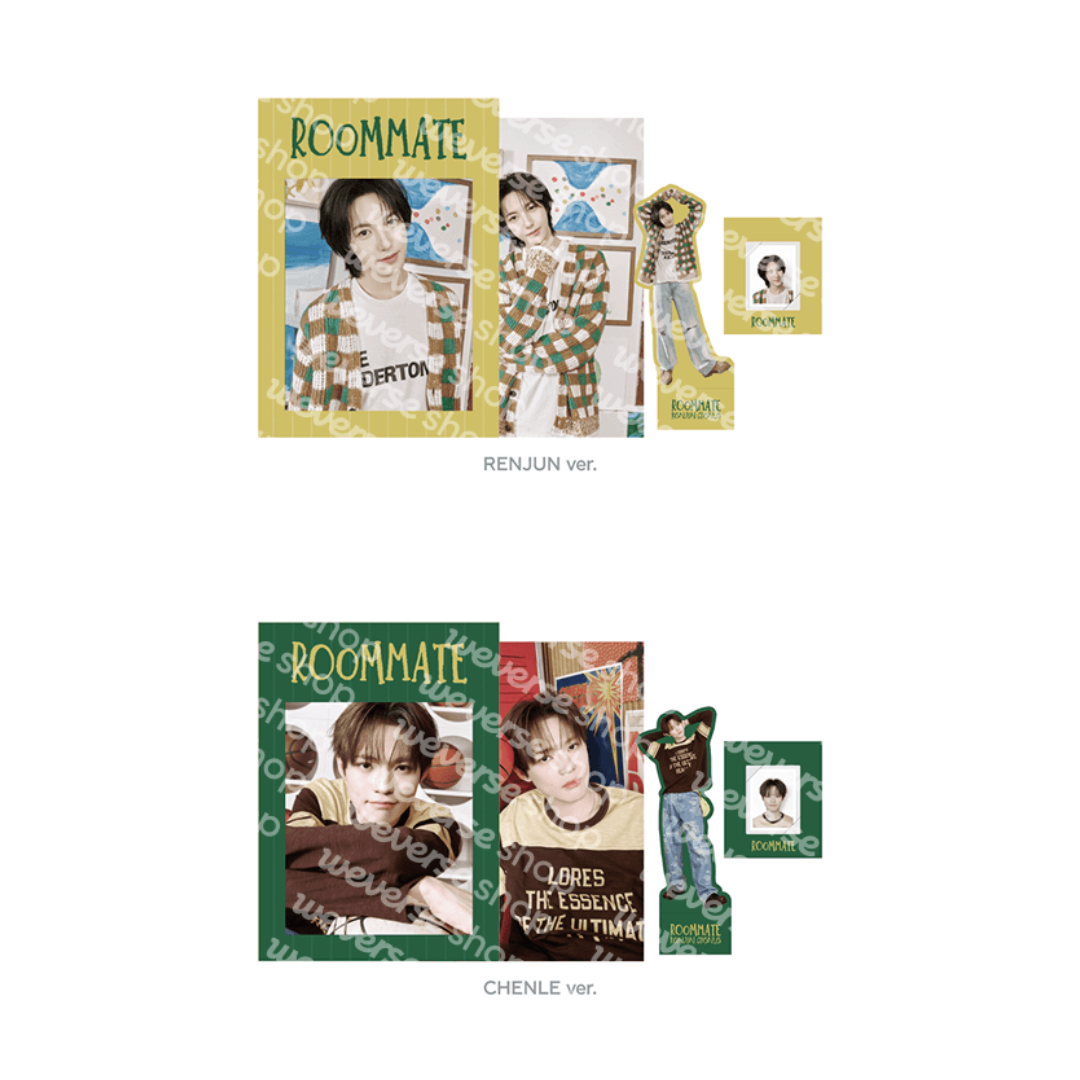 [PREORDER DEADLINE 10/7] NCT DREAM RENJUN & CHENLE FANMEETING [ROOMMATE] OFFICIAL MD - FOLDING HOUSE POSTCARD