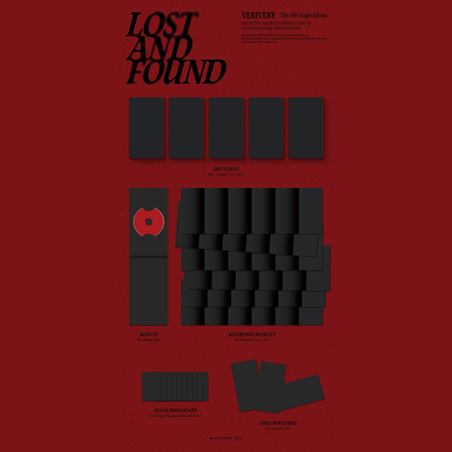 [PREORDER] VERIVERY 4th SINGLE ALBUM  [Lost and Found] - Light ver