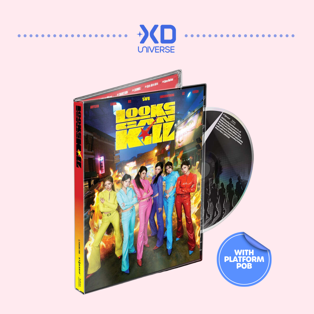 [PREORDER DEADLINE 23/10] IVE EP [Looks Can Kill] - HERO ON SET ver.