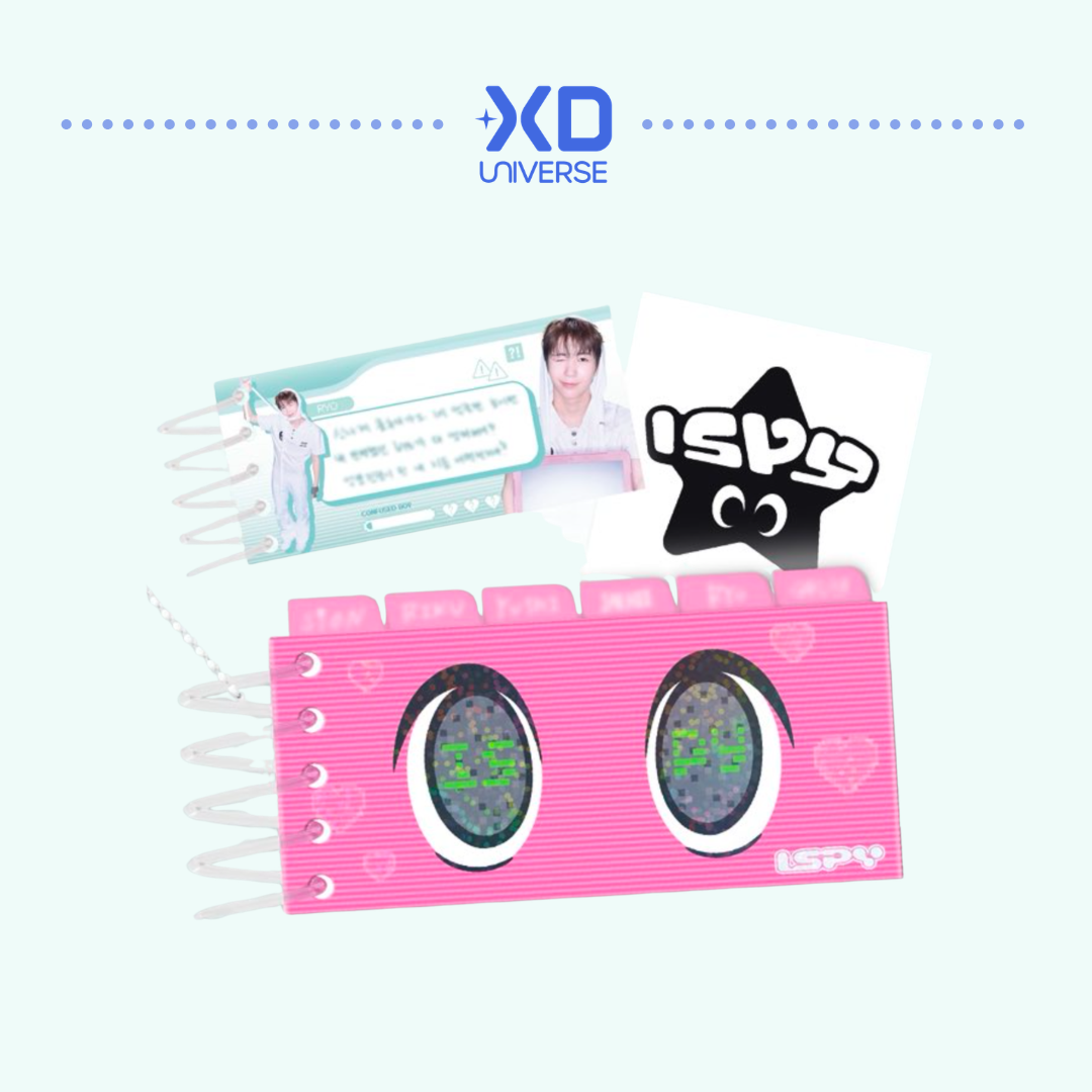 [PREORDER DEADLINE 30/10] NCT WISH The 4th Mini Album <I SPY> POP-UP 'WISH LAND' OFFICIAL MERCHANDISE - PHOTO BINDER KEYRING SET