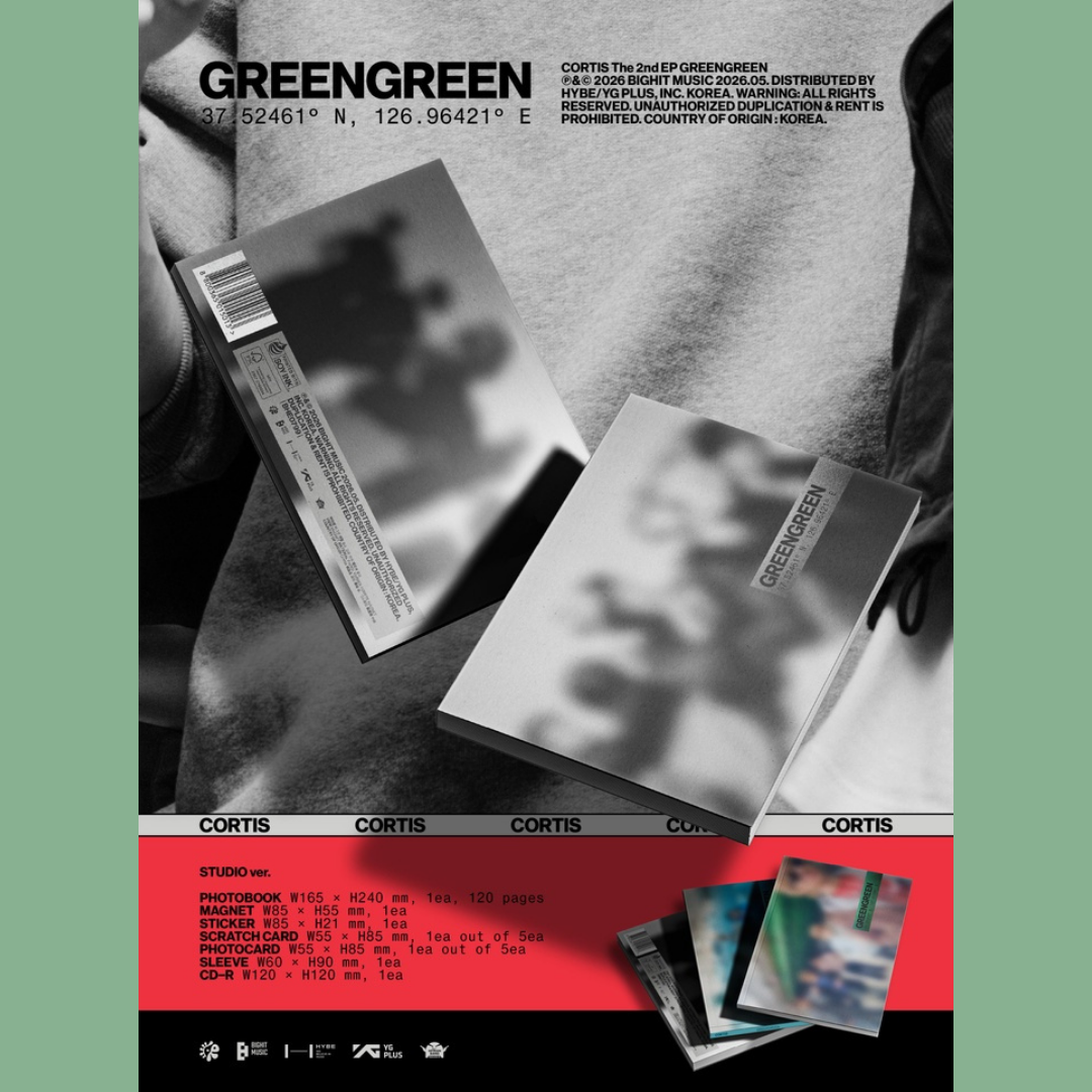 [PREORDER DEADLINE 1/5] CORTIS The 2nd EP [GREENGREEN] - STANDARD VER. [WEVERSE JAPAN POB]