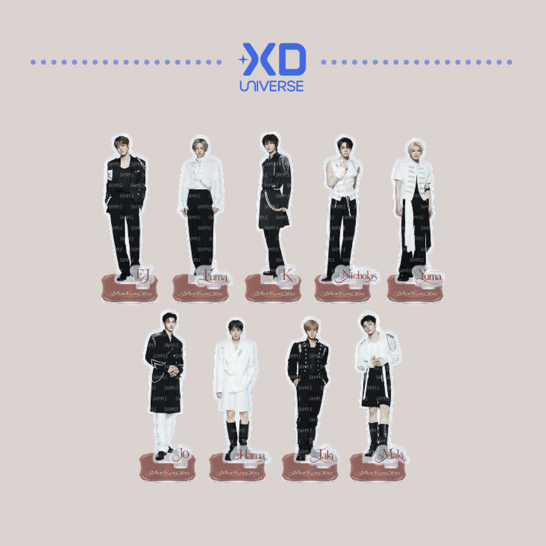 [PREORDER DEADLINE 18/9] &TEAM 2026-2027 CONCERT TOUR 'Mark on You' Official Merch - Acrylic Stand