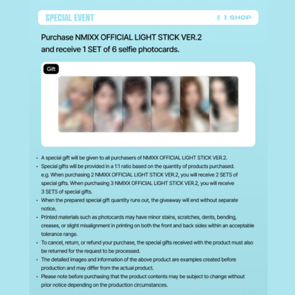 [PREORDER] NMIXX OFFICIAL LIGHT STICK VER.2