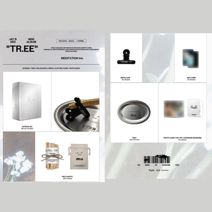 JAY B 3rd MINI ALBUM "TR.EE" - MEDITATION Ver.