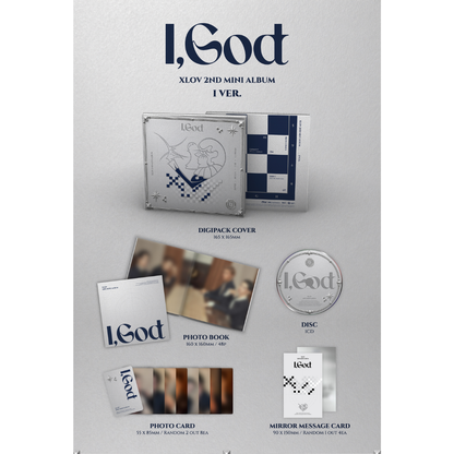 XLOV - 2nd Mini Album [I,God]