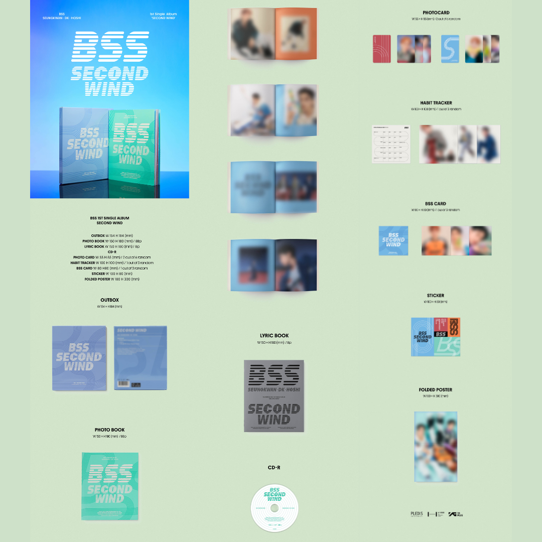 BSS (SEVENTEEN) - 부석순 1st Single Album [SECOND WIND]