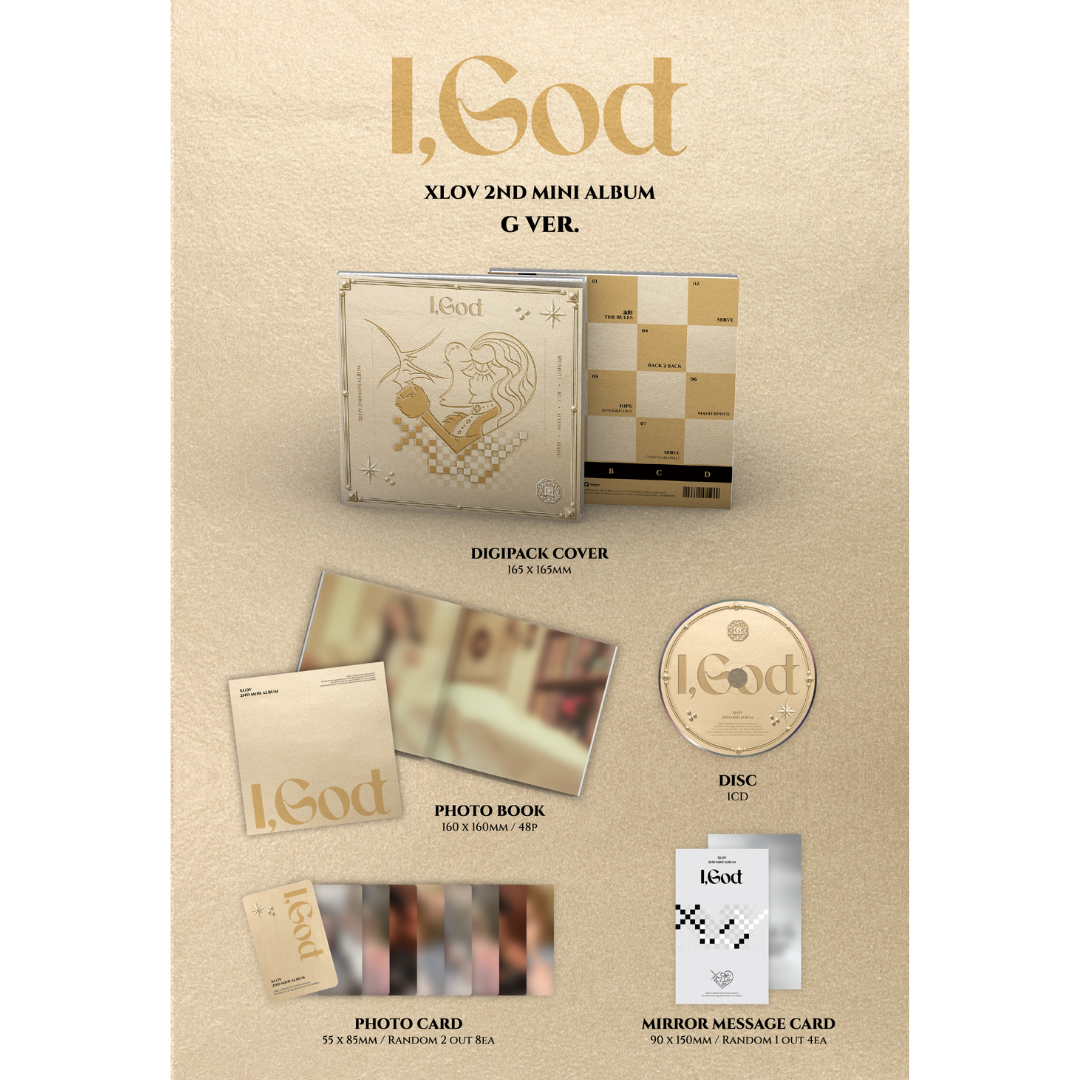 XLOV - 2nd Mini Album [I,God]