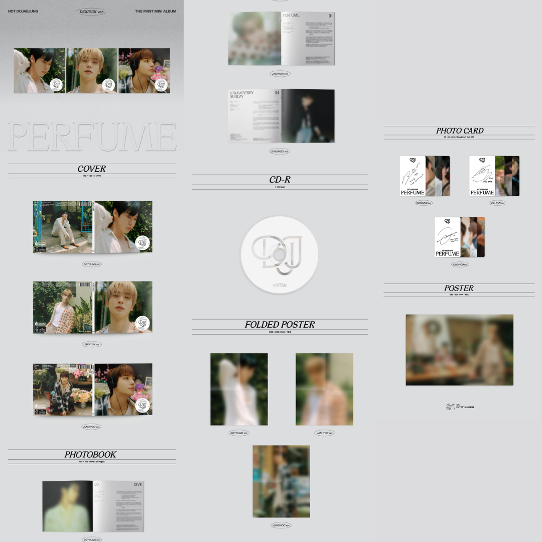 NCT DOJAEJUNG PERFUME - DIGIPACK VER