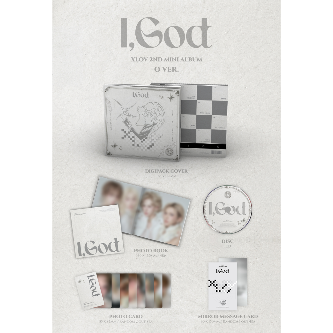 XLOV - 2nd Mini Album [I,God]