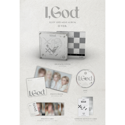 XLOV - 2nd Mini Album [I,God]