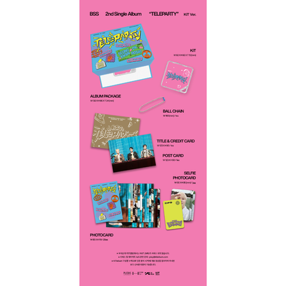 BSS (SEVENTEEN) - 2nd Single Album 'TELEPARTY' (KiT Ver.)