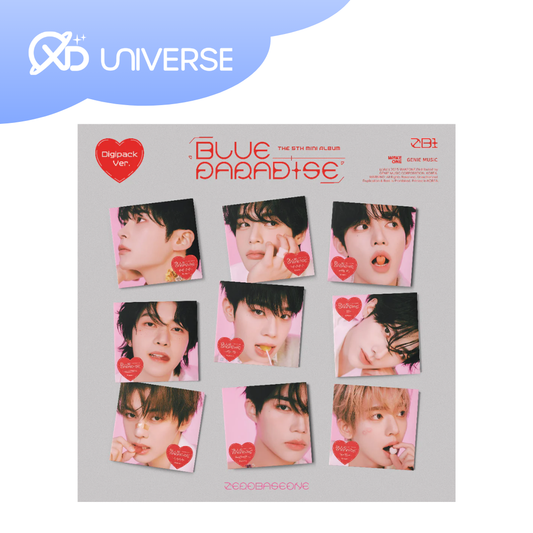 ZEROBASEONE ZB1 - 5TH ALBUM - BLUE PARADISE - DIGIPACK