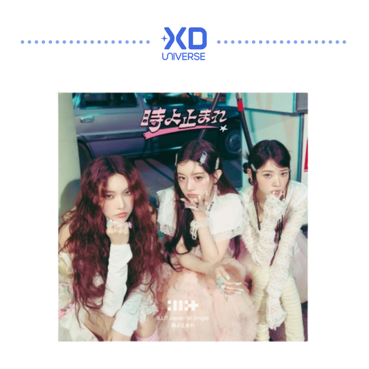 ILLIT - JAPAN 1st Single Album [時よ止まれ] (UNIT JACKET EDITION A / YUNAH, MINJU, MOKA)