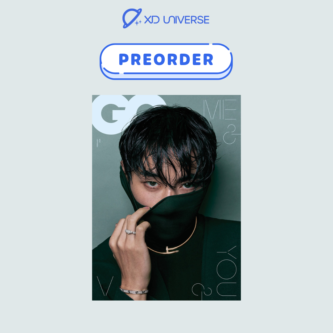 [PREORDER] BTS V GQ KOREA FEBRUARY ISSUE MAGAZINE