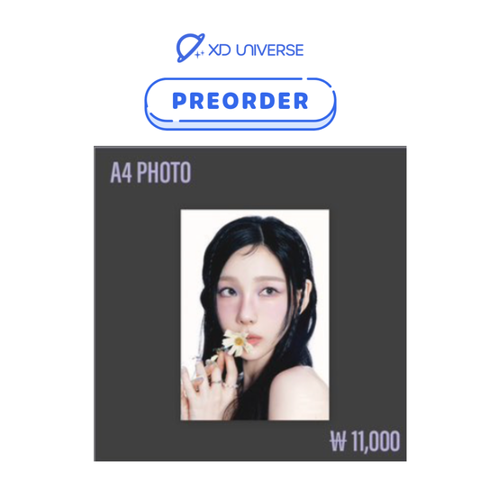 [PREORDER] TAEYEON A4 PHOTO / OFFICIAL MD - The 10th Anniversary Exhibition [Time Lapse, Timeless]