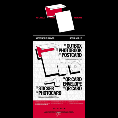 TXT YEONJUN [NO LABELS: PART 01] - WEVERSE ALBUMS VER