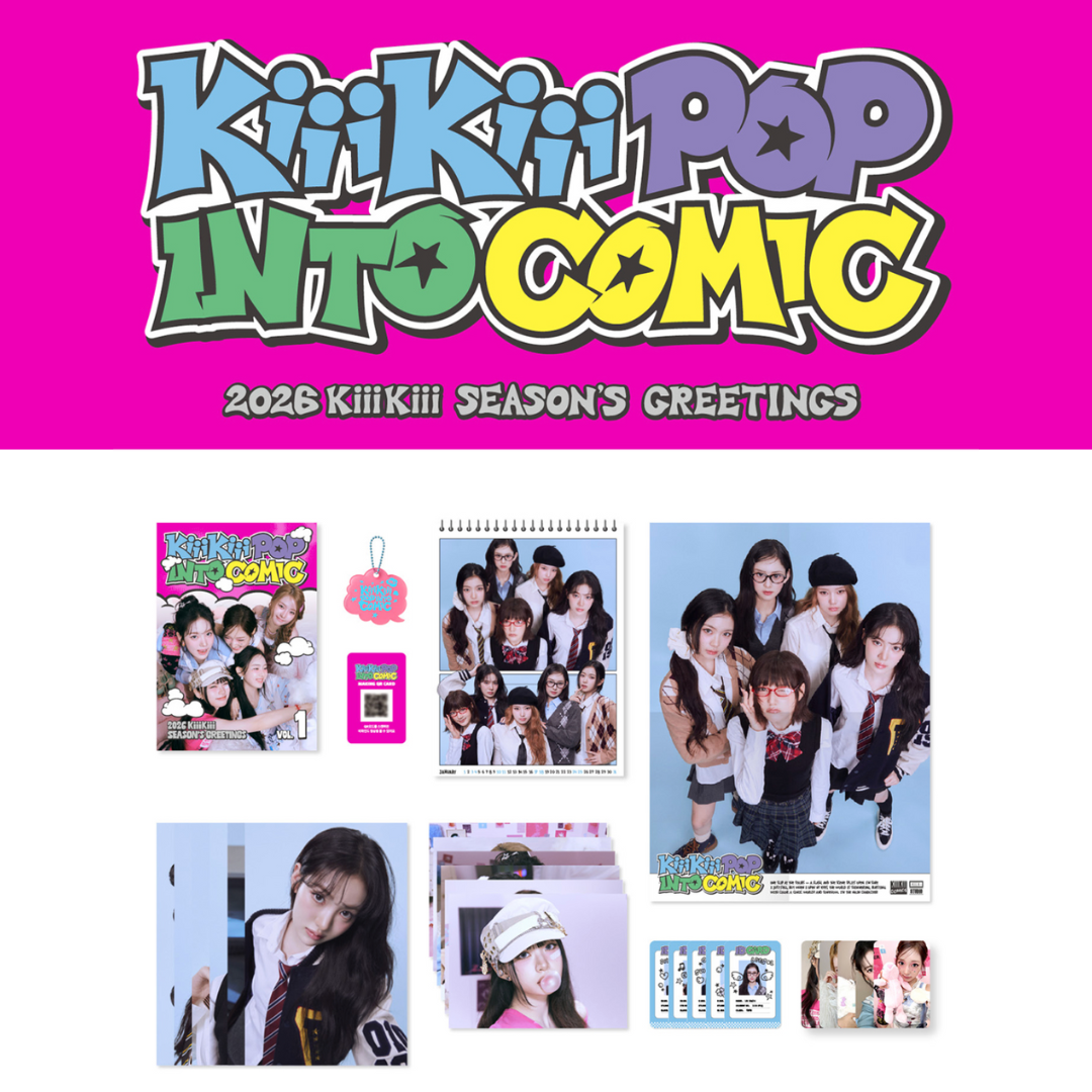[PREORDER] KiiKii - 2026 SEASON'S GREETINGS [KiiiKiii POP INTO COMIC]