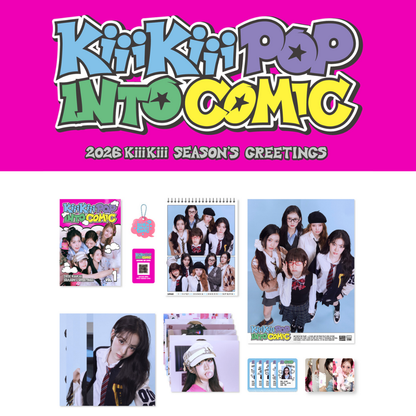 [PREORDER] KiiKii - 2026 SEASON'S GREETINGS [KiiiKiii POP INTO COMIC]