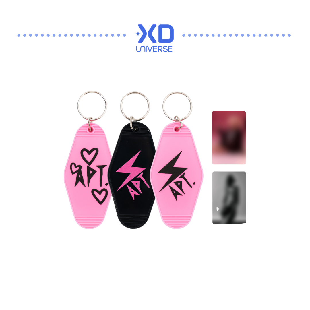 [PREORDER DEADLINE 4/12] ROSÉ Encore Pop-up in TOKYO ’one year of rosie‘ Merch - APT. Keychain