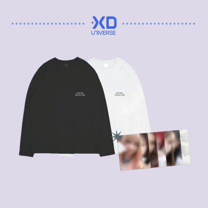 [PREORDER DEADLINE 1/11] NMIXX 6th EP [Strange Muse] POP-UP STORE OFFICIAL MD - LONG-SLEEVE T-SHIRT