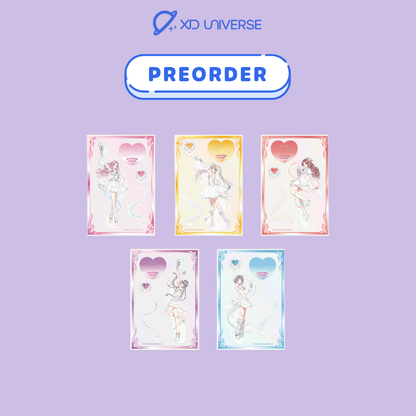 [PREORDER] ILLIT Acrylic Stand / SUMMER MOON with ILLIT Merch